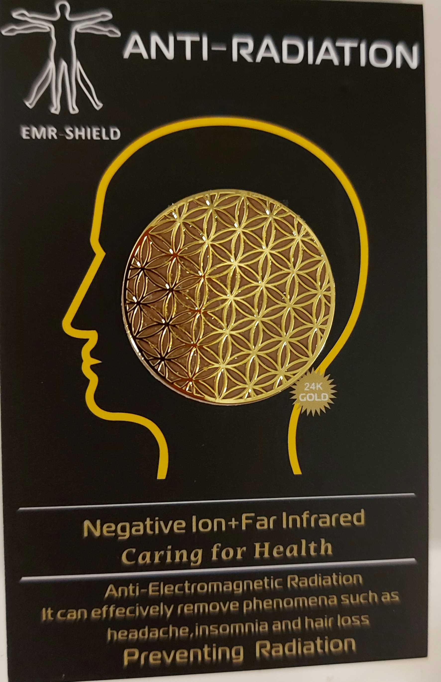 Metallinen häiriösäteilytarra